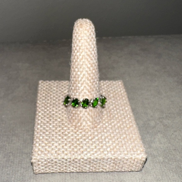 Chrome Diopside in sterling silver Ring by Colleen Lopez - Picture 1 of 10